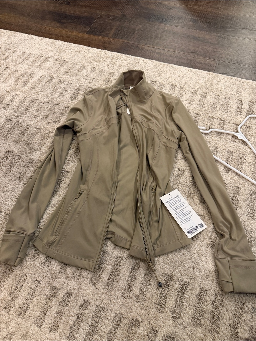 Lululemon Women's define nulu Full-Zip Jacket - Taupe